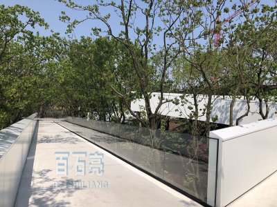 龙湖中央公园林景观水磨石图片