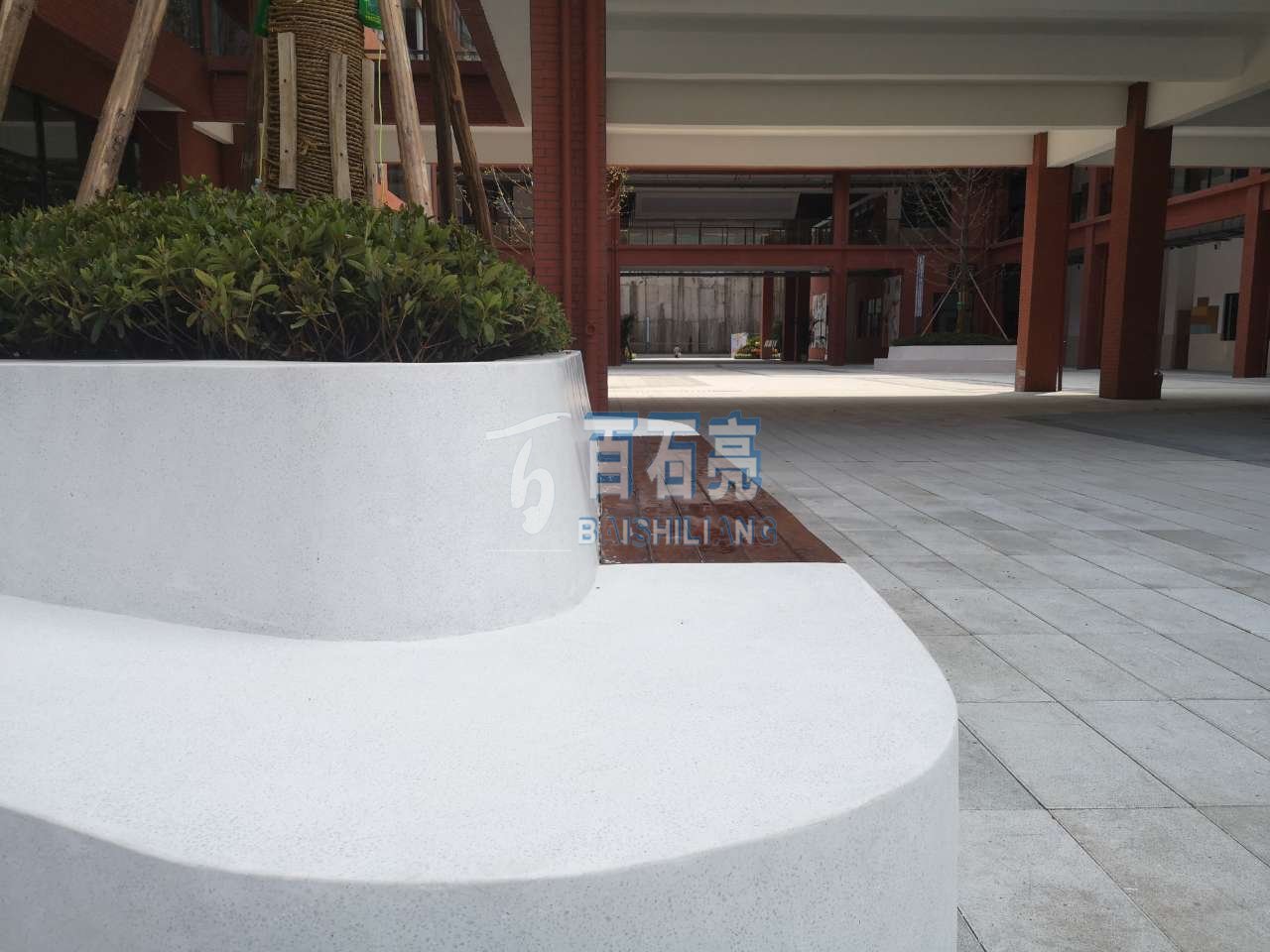 海浪花坐凳 - 深圳市南方科技大学 - 广西恒石通石材