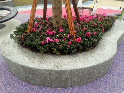 工程案例|重庆礼嘉花台水磨石