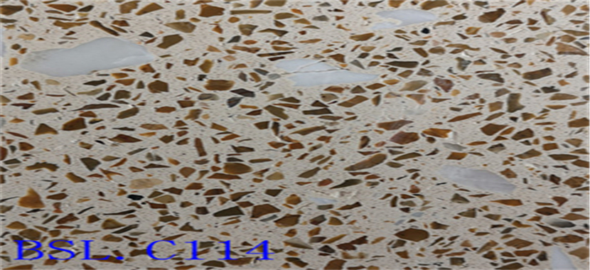 水磨石样板C114