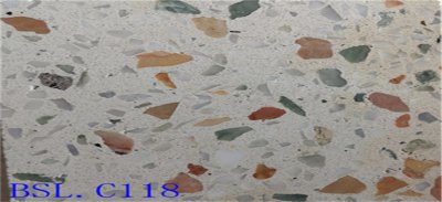 水磨石样板C118